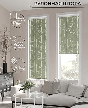 Рулонная штора «Ранфрик - 146 - ширина 47 см» | фото 2