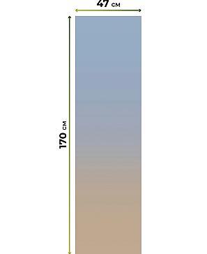 Рулонная штора «Ранфрик - 170 - ширина 47 см»