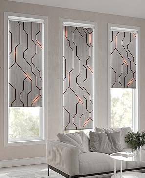 Рулонная штора «Лимкис - 29 - ширина 52 см»