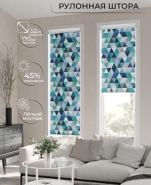 Рулонная штора «Лимкис - 74 - ширина 52 см» | фото 2