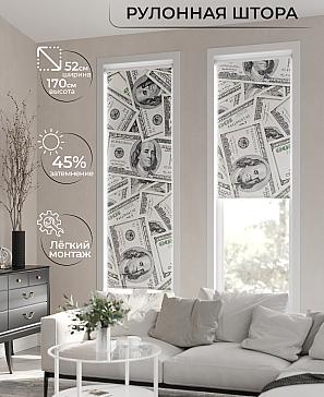 Рулонная штора «Лимкис - 97 - ширина 52 см» | фото 2