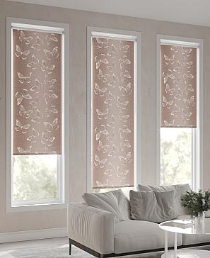 Рулонная штора «Лимкис - 118 - ширина 52 см»