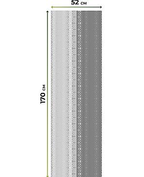 Рулонная штора «Лимкис - 131 - ширина 52 см»