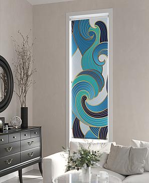 Рулонная штора «Лимкис - 136 - ширина 52 см» | фото 3