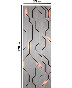 Рулонная штора «Ронлирт - 29 - ширина 57 см»