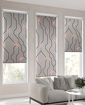 Рулонная штора «Ронлирт - 29 - ширина 57 см»