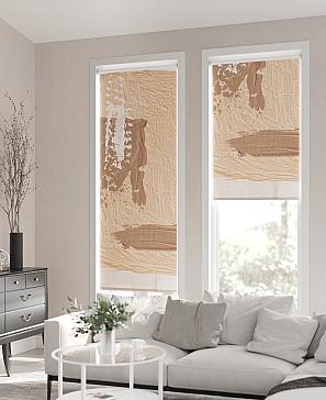 Рулонная штора «Ронлирт - 37 - ширина 57 см» | фото