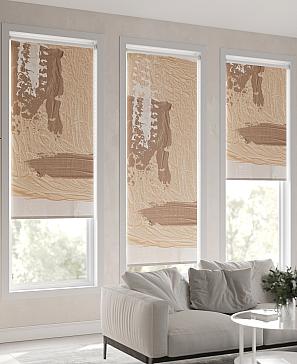 Рулонная штора «Ронлирт - 37 - ширина 57 см»