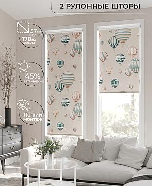 Рулонная штора «Ронлирт - 40 - ширина 57 см» | фото 2