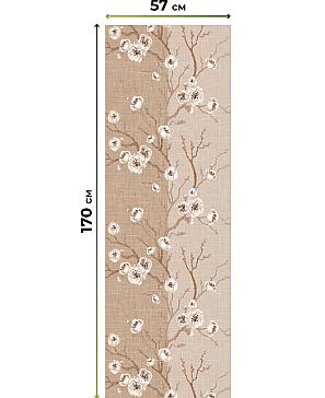 Рулонная штора «Ронлирт - 49 - ширина 57 см»
