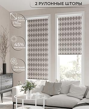 Рулонная штора «Ронлирт - 65 - ширина 57 см» | фото 2