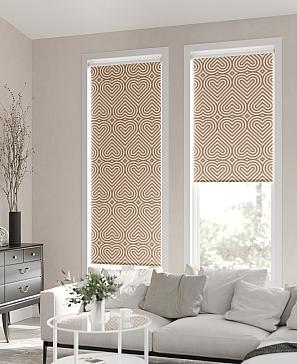 Рулонная штора «Ронлирт - 67 - ширина 57 см» | фото