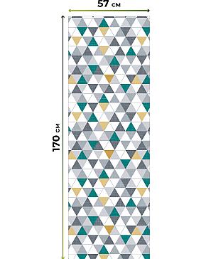 Рулонная штора «Ронлирт - 73 - ширина 57 см»