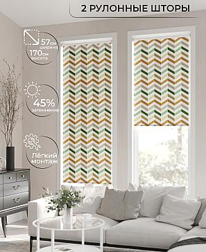 Рулонная штора «Ронлирт - 77 - ширина 57 см» | фото 2