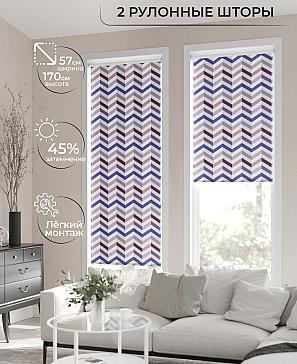 Рулонная штора «Ронлирт - 78 - ширина 57 см» | фото 2