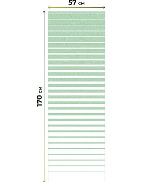 Рулонная штора «Ронлирт - 84 - ширина 57 см»