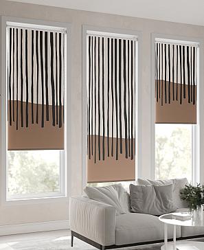 Рулонная штора «Ронлирт - 89 - ширина 57 см»