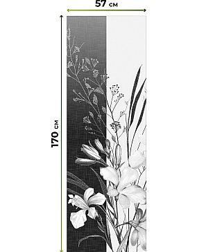 Рулонная штора «Ронлирт - 104 - ширина 57 см»