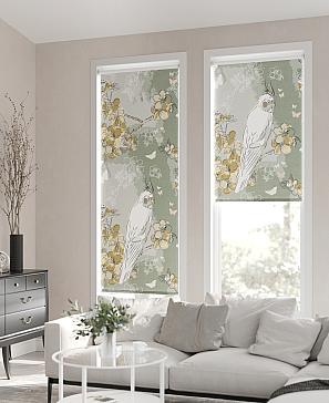 Рулонная штора «Ронлирт - 107 - ширина 57 см» | фото