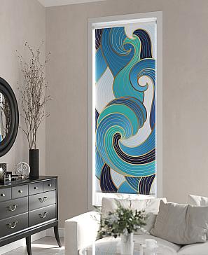 Рулонная штора «Ронлирт - 136 - ширина 57 см» | фото 3