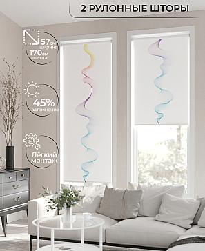Рулонная штора «Ронлирт - 138 - ширина 57 см» | фото 2