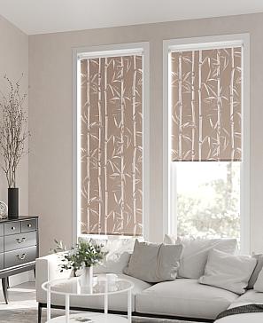 Рулонная штора «Ронлирт - 145 - ширина 57 см» | фото