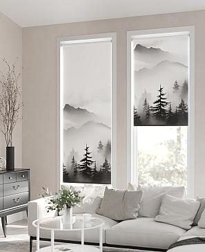 Рулонная штора «Ронлирт - 151 - ширина 57 см» | фото