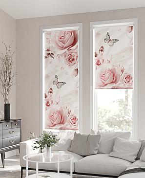 Рулонная штора «Ронлирт - 152 - ширина 57 см» | фото