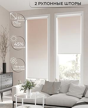 Рулонная штора «Ронлирт - 162 - ширина 57 см» | фото 2