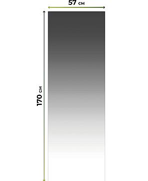 Рулонная штора «Ронлирт - 166 - ширина 57 см»
