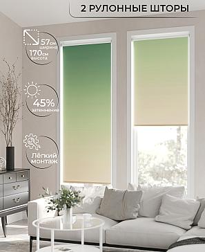 Рулонная штора «Ронлирт - 168 - ширина 57 см» | фото 2