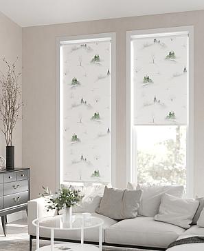 Рулонная штора «Клартис - 07 - ширина 62 см» | фото