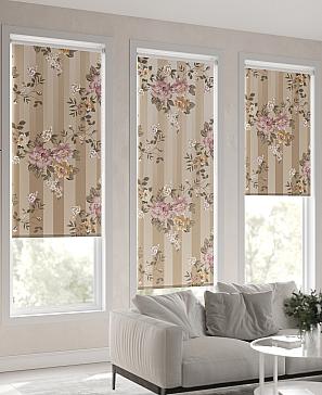 Рулонная штора «Клартис - 34 - ширина 62 см»