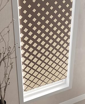 Рулонная штора «Клартис - 61 - ширина 62 см»