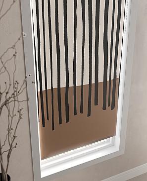 Рулонная штора «Клартис - 89 - ширина 62 см»