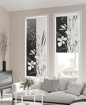 Рулонная штора «Клартис - 104 - ширина 62 см» | фото