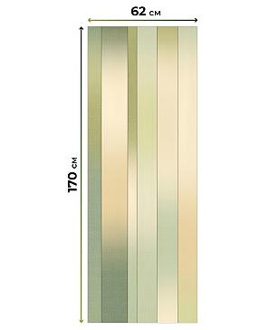 Рулонная штора «Клартис - 108 - ширина 62 см»