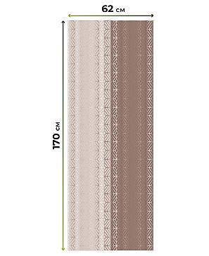 Рулонная штора «Клартис - 130 - ширина 62 см»