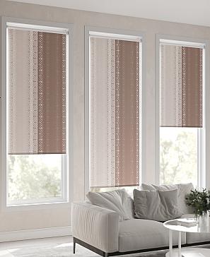 Рулонная штора «Клартис - 130 - ширина 62 см»