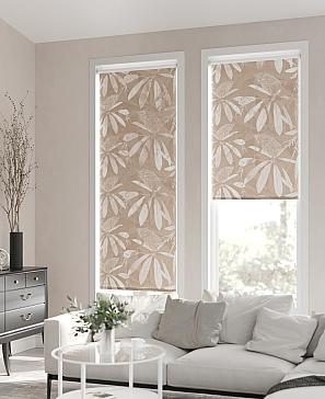 Рулонная штора «Клартис - 133 - ширина 62 см» | фото