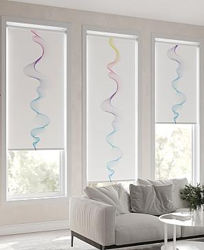 Рулонная штора «Клартис - 138 - ширина 62 см»