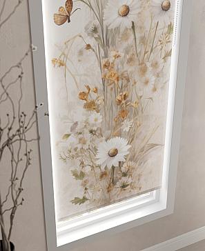 Рулонная штора «Клартис - 139 - ширина 62 см»