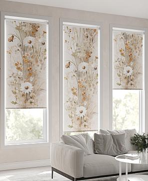 Рулонная штора «Клартис - 139 - ширина 62 см»