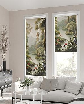 Рулонная штора «Клартис - 143 - ширина 62 см» | фото