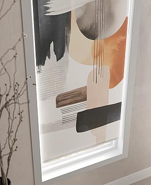 Рулонная штора «Клартис - 144 - ширина 62 см»