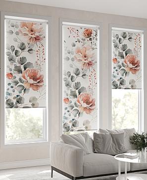 Рулонная штора «Клартис - 150 - ширина 62 см»