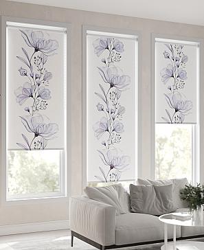 Рулонная штора «Лирикас - 13 - ширина 68 см»