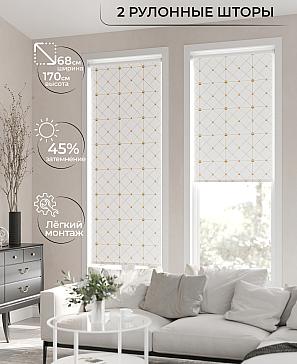 Рулонная штора «Лирикас - 23 - ширина 68 см» | фото 2