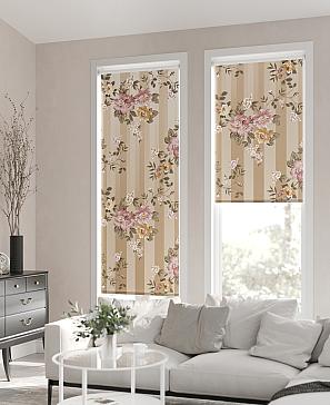 Рулонная штора «Лирикас - 34 - ширина 68 см» | фото