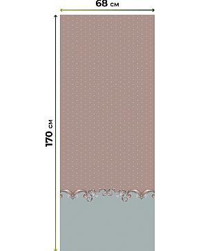 Рулонная штора «Лирикас - 39 - ширина 68 см»